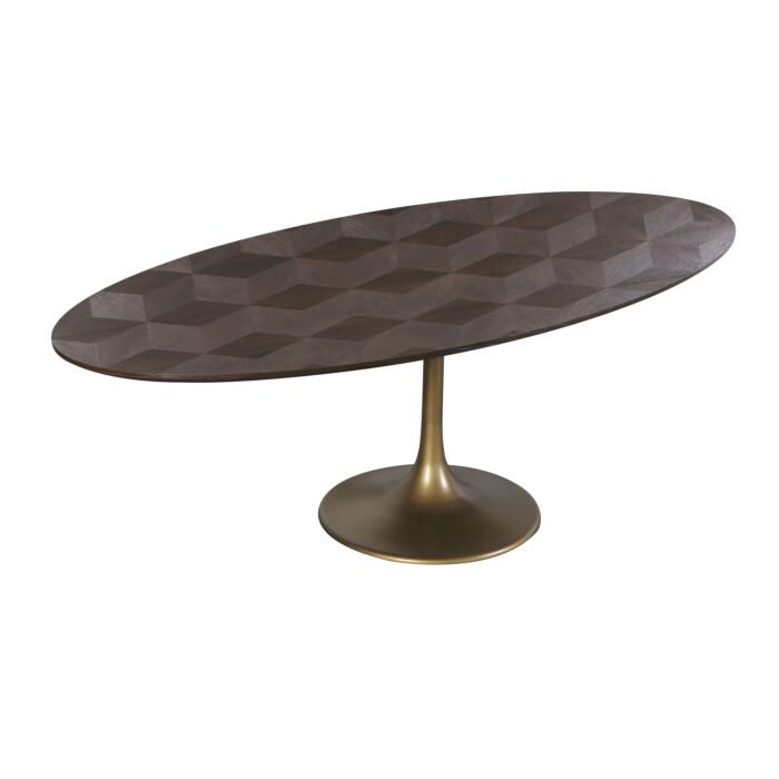 Eettafel Luxor Diamant Ovaal 230