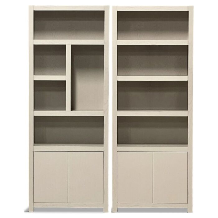 Boekenkast Juwel 80cm 4 vaks Taupe