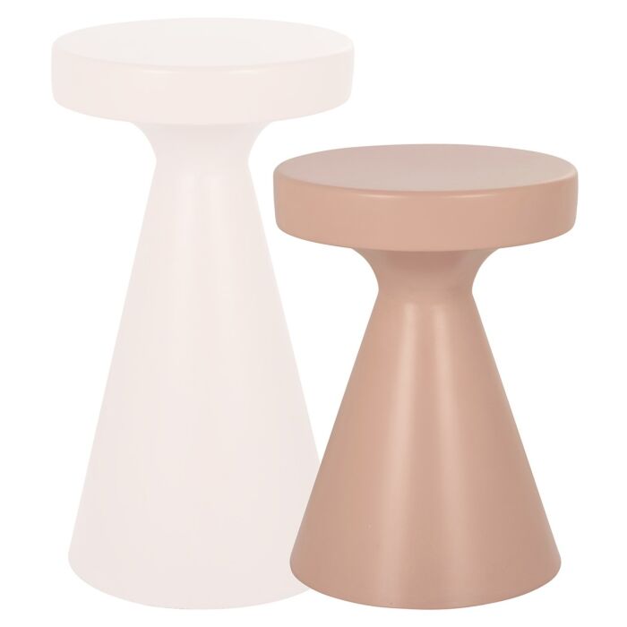 Bijzettafel Kimble Roze Klein 30Ø