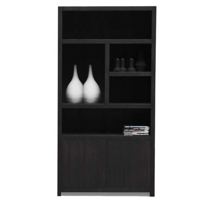 Boekenkast Set Juwel 120 5 vaks rechts + 5 vaks links