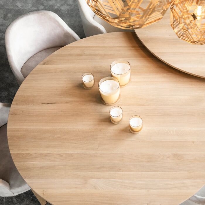 Eettafel Buddha Rond High