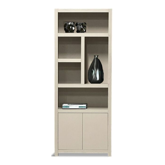 Boekenkast Juwel 80cm 5 vaks Rechts Taupe