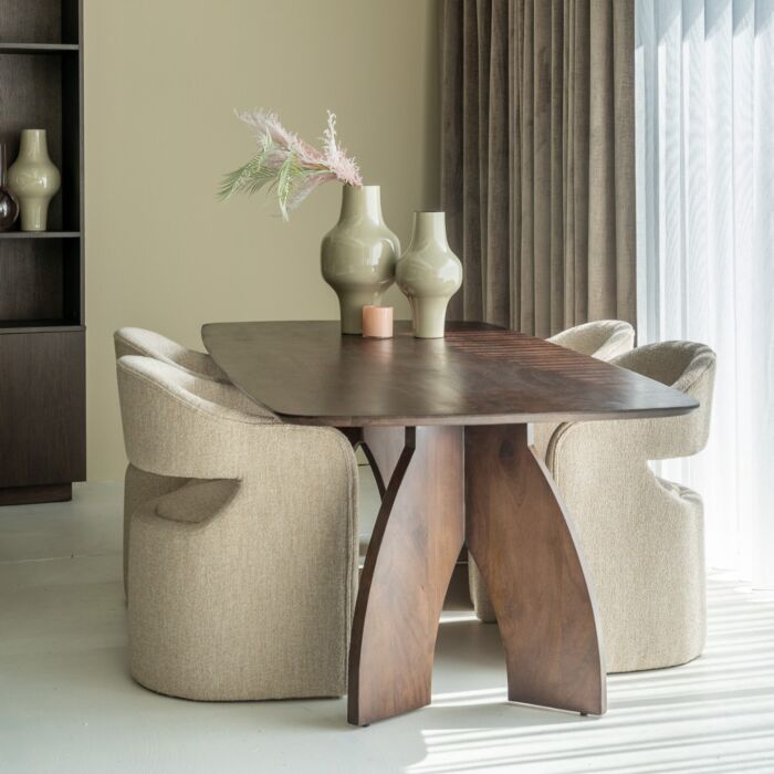 Eetkamerstoel Londen Beige