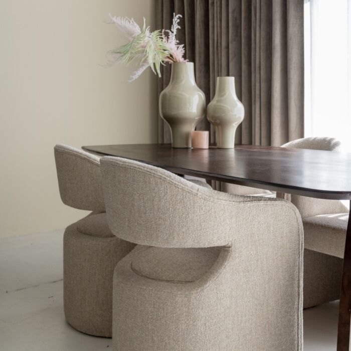 Eetkamerstoel Londen Beige