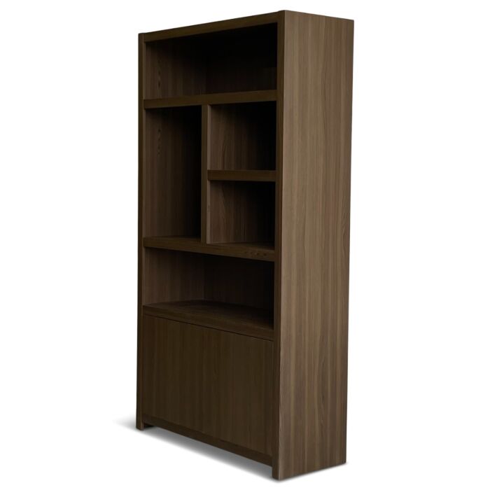 Juwel Boekenkast 120cm 5 Vaks Links Bruin