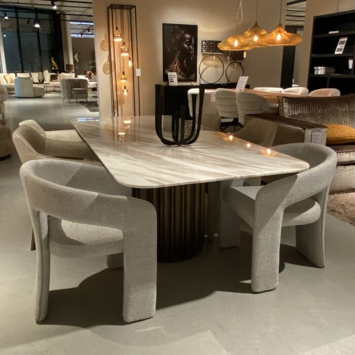 Eettafel Clermont Marmer