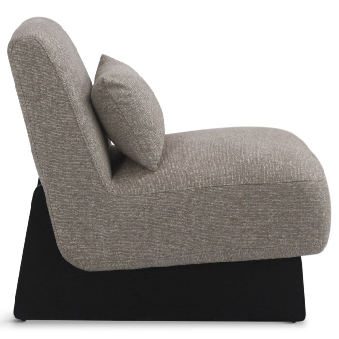 Fauteuil Leeds Grijs