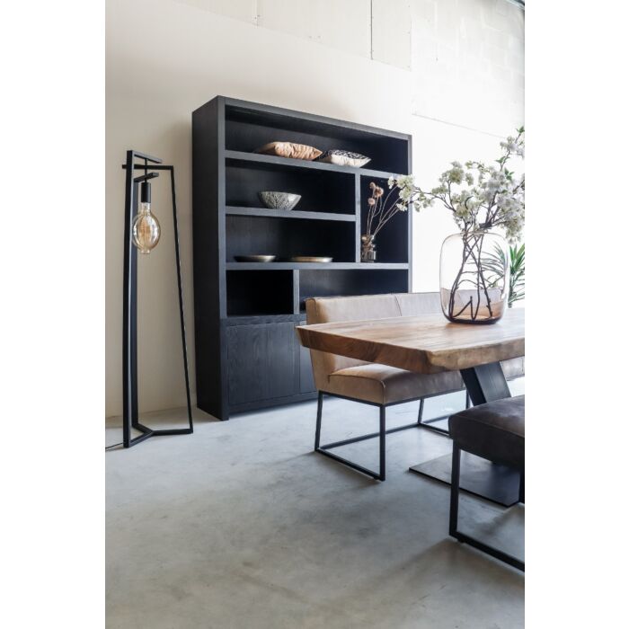 Boekenkast Juwel Zwart 180cm