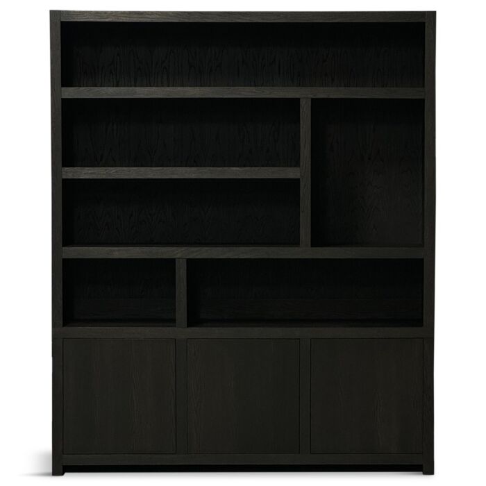 Boekenkast Juwel Breed Dark Brown