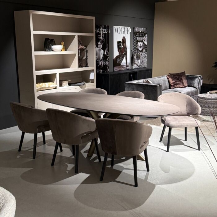 Richmond Indigo Eetkamerstoelen (prijs per stuk) 