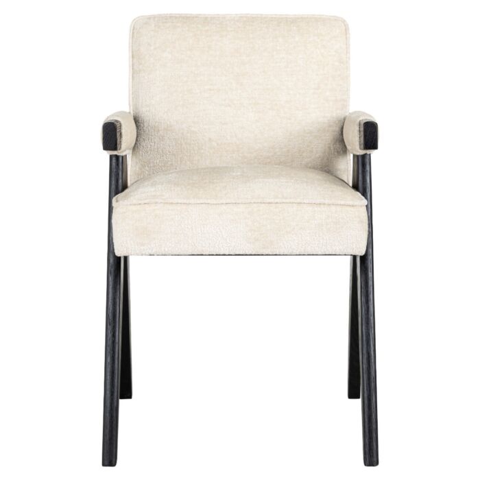 Stoel Cooper White Chenille