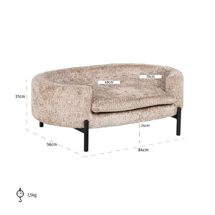 Huisdierenbed Dolly nature sheep