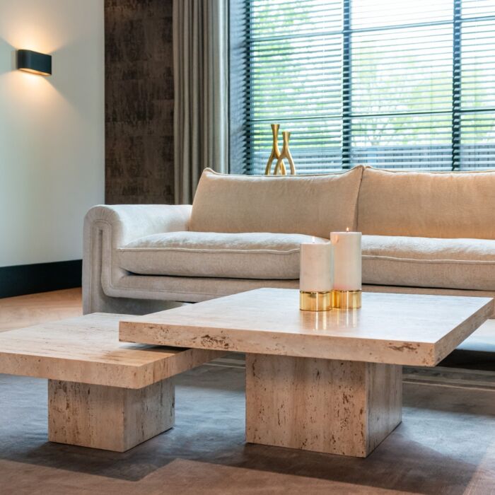 Salontafel La Cantera Vierkant Set Van 2