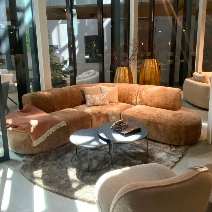Ronde Hoekbank Moon 