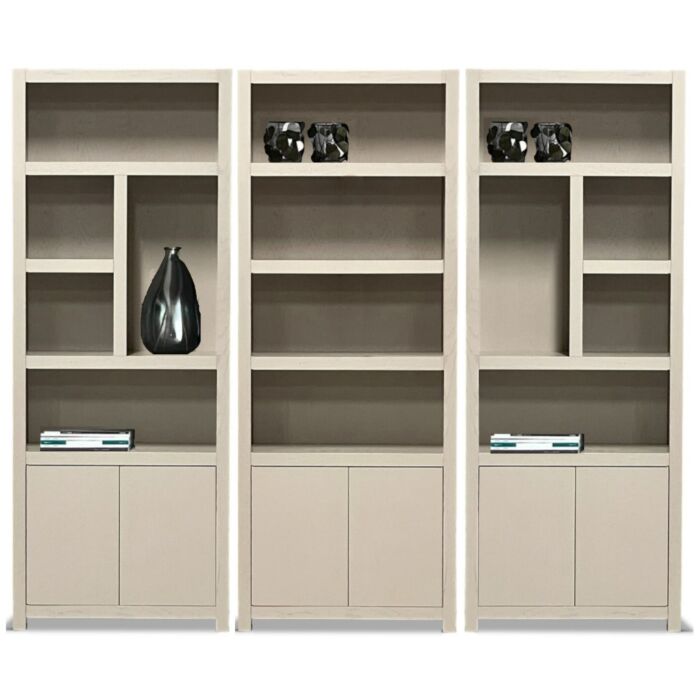 Boekenkast Juwel 80cm 4 vaks Taupe