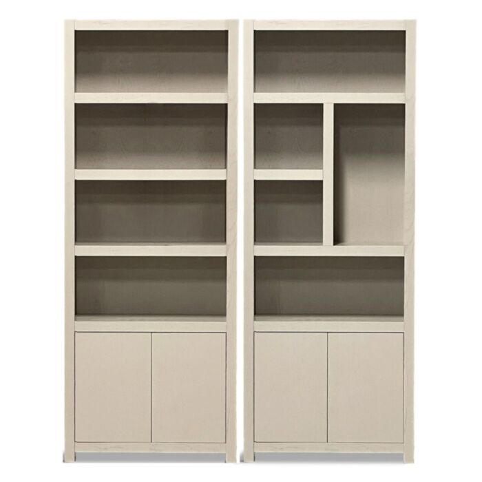 Boekenkast Juwel 80cm 4 vaks Taupe