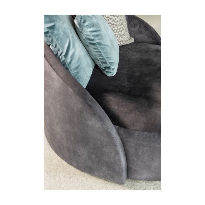 Lounge Fauteuil Toya Zwart