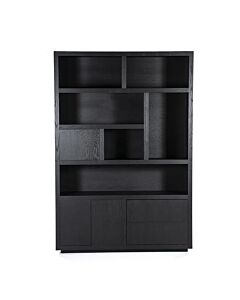Kabinet Helsing Zwart 150cm