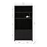 Boekenkastset Juwel 5 vaks + TV-meubel 120 cm