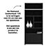Boekenkast Juwel 5 Vaks 120cm Links