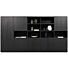 Boekenkast Basic Libara 80cm Zwart 1 Open Vakken 