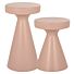 Bijzettafel Kimble Roze Klein 30Ø