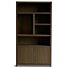  Juwel Boekenkast 120cm 4 Vaks Bruin 