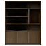  Juwel Boekenkast 120cm 4 Vaks Bruin 