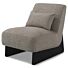 Fauteuil Leeds Grijs
