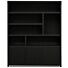 Boekenkast Juwel Zwart 180cm