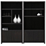 Boekenkastset Juwel 5 vaks + TV-meubel 120 cm