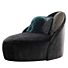 Lounge Fauteuil Toya Zwart