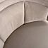 Fauteuil Hazel Khaki Velvet Fire Retardant