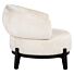 Fauteuil Montana white chenille