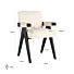 Stoel Cooper White Chenille