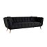 Bank Huxley Velvet Antraciet