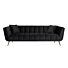 Bank Huxley Velvet Antraciet