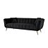 Bank Huxley Velvet Antraciet