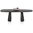 Eetkamertafel Arawood Teardrop 210x120 Cm Zwart