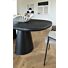 Eetkamertafel Arawood Teardrop 210x120 Cm Zwart