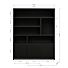 Boekenkast Juwel Zwart 180cm
