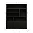 Boekenkast Juwel Breed Dark Brown