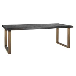 Richmond Interiors Eettafel Blackbone Brass 220 