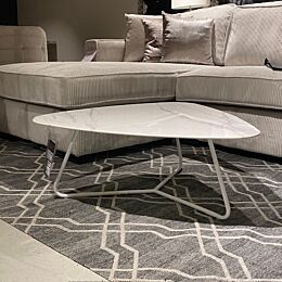 Salontafel Neno 85x95cm Wit 