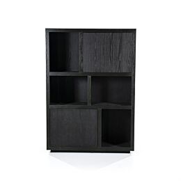 Kabinet Helsing Zwart 120cm 2 Deurs