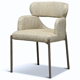 Armstoel Cannes Beige