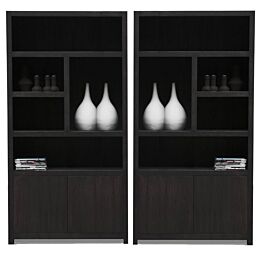 Boekenkast Set Juwel 120 5 vaks rechts + 5 vaks links
