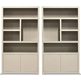 Boekenkast Set Diamond 5 Vaks 120cm