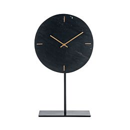 Klok Brett op standaard Zwart
