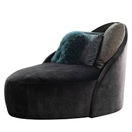 Passe Partout Lounge Fauteuil Toya Zwart